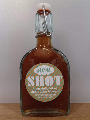 
            
                Load image into Gallery viewer, Apple Cider Vinegar 200ml Hip Flask
            
        