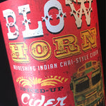 BLOW HORN chai spiced cider 4%