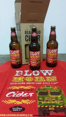 BLOW HORN GIFT PACK 3 x BOTTLE GIFT BOX & T-SHIRT