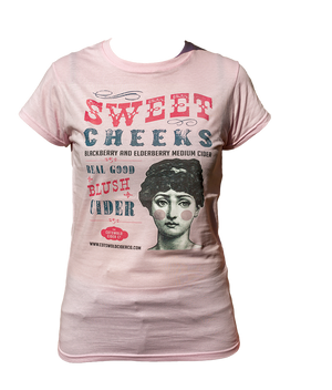 SWEET CHEEKS LADIES T-SHIRT