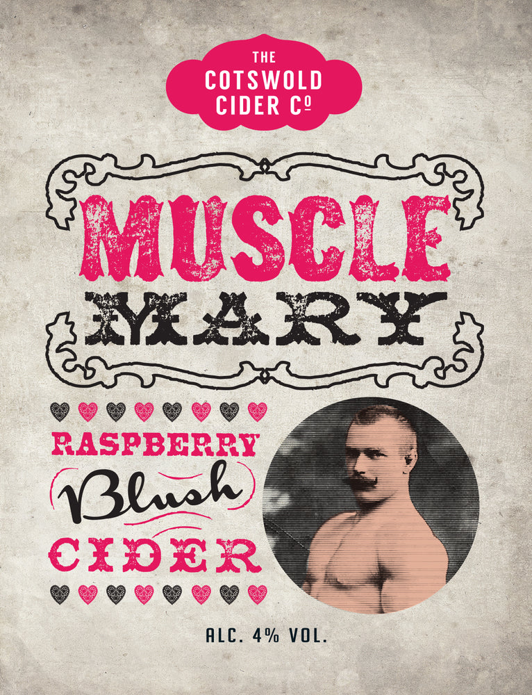 MUSCLE MARY raspberry 4%