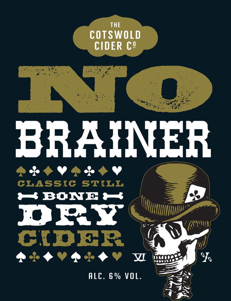 NO BRAINER CLASSIC dry 6% – Cotswold Cider Co