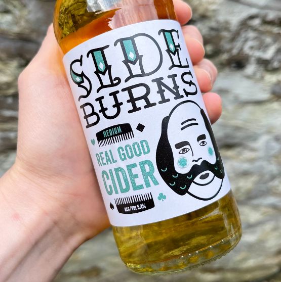 SIDE BURNS med 5.4%