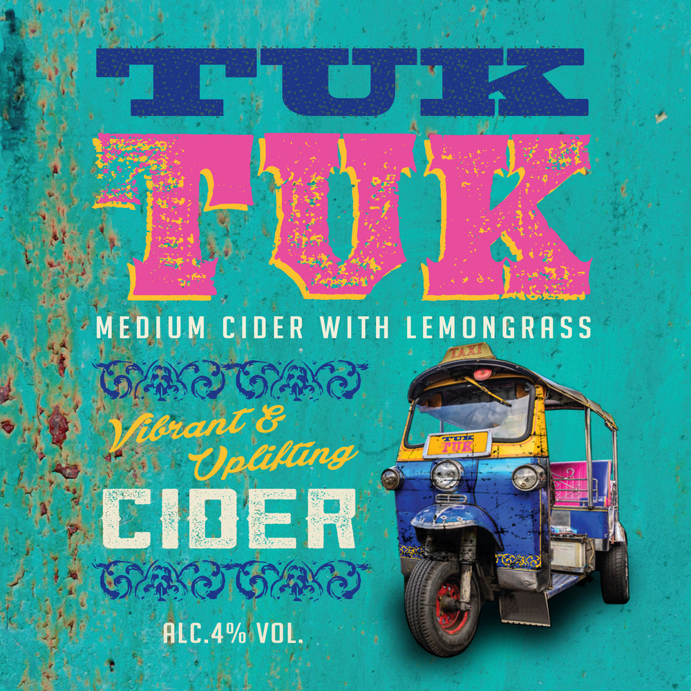 TUK TUK lemongrass cider 4%